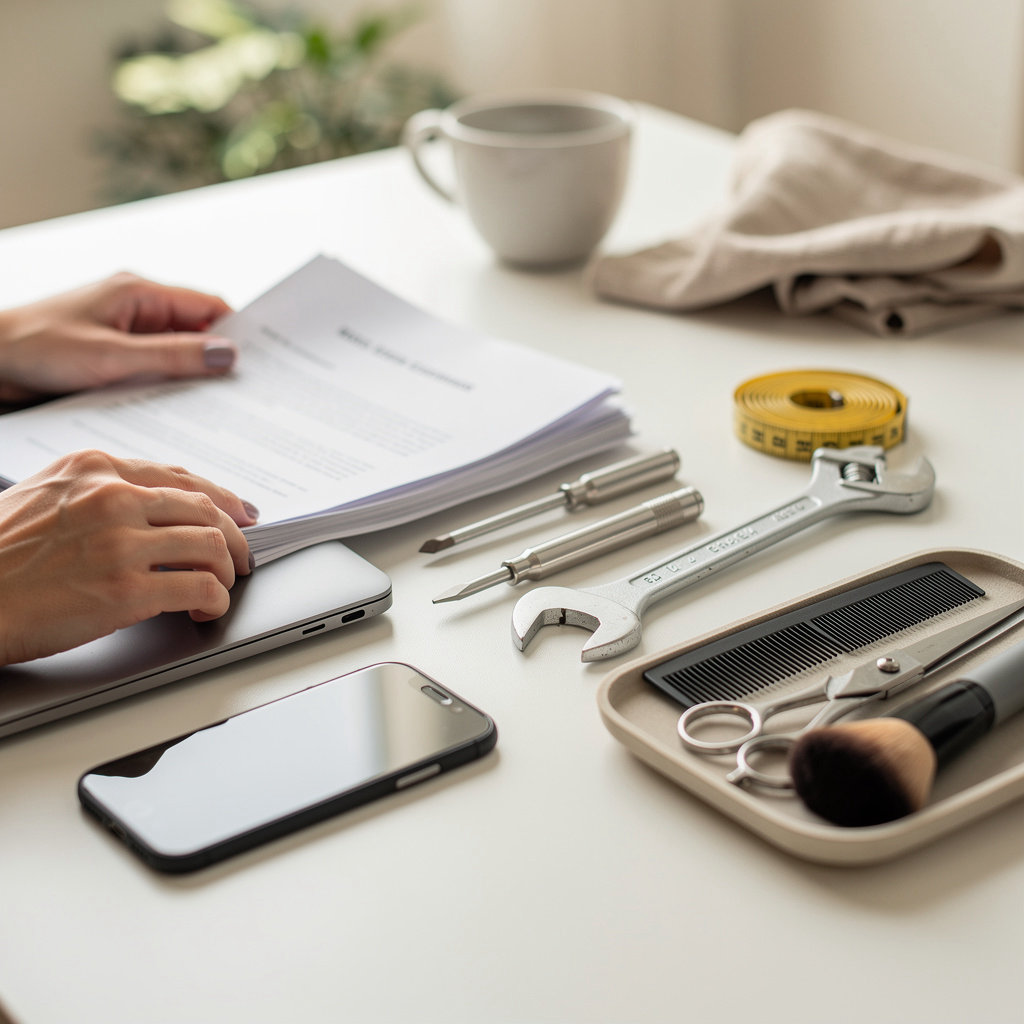 Servilink catégories de services professionnels à Ariana - plomberie, électricité, nettoyage, réparations